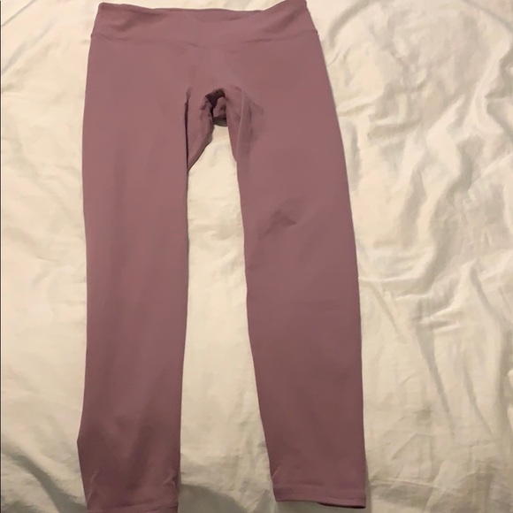 mauve yoga pants